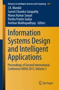 Book Cover for Information Systems Design and Intelligent Applications Volume 2 by International Conference on Information Systems Design and Intelligent Applications