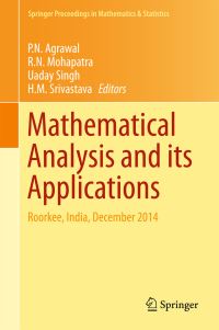 Book Cover for Mathematical Analysis and Its Applications by P N Agrawal, Ram N Mohapatra, Uaday Singh, H M Srivastava