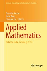 Book Cover for Applied Mathematics by Asutosh Mookerjee, Emerging Trends in Applied Mathematics Conference