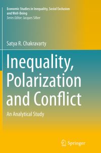 Book Cover for Inequality, Polarization and Conflict by Satya R Chakravarty