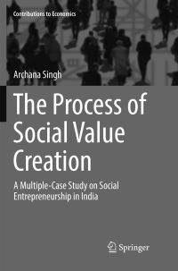 Book Cover for The Process of Social Value Creation by Archana Singh