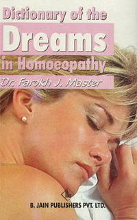 Book Cover for Dictionary of the Dreams in Homoeopathy by Farokh J Master