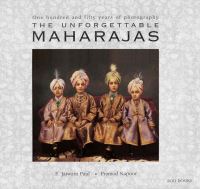 Book Cover for The Unforgettable Maharajas by Pramod Kapoor, E Jaiwant Paul