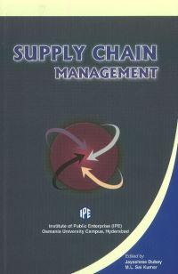 Book Cover for Supply Chain Management by Jayashree Dubey, M L Sai Kumar