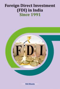 Book Cover for Foreign Direct Investment (FDI) in India Since 1991 by Dr Niti Bhasin