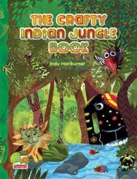Book Cover for The Crafty Indian Jungle Book by Kavita Sharma