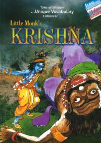 Book Cover for Little Monk's Krishna by Pooja Pandey