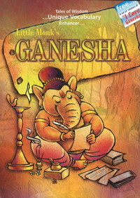 Book Cover for Little Monk's Ganesha by Pooja Pandey