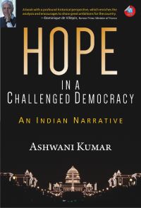 Book Cover for Hope in a Challenged Democracy by Ashwani Kumar