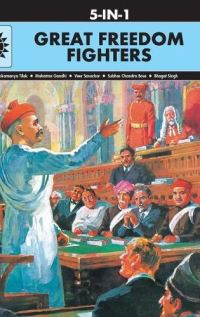 Book Cover for Great Freedom Fighters by Anant Pai