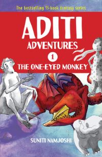 Book Cover for The One-Eyed Monkey by Suniti Namjoshi