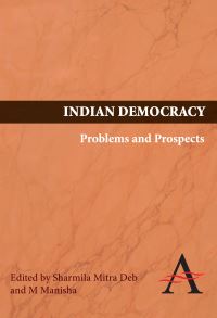 Book Cover for Indian Democracy by M Manisha, Sharmila Mitra Deb