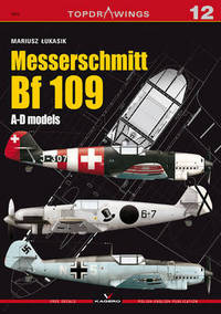 Book Cover for Messerschmitt Bf 109 A-D Models by Marek J Murawski
