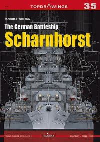 Book Cover for The German Battleship Sharnhorst by Mariusz Motyka