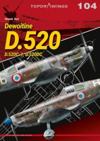 Book Cover for Dewoitine D.520 by Marek Rys