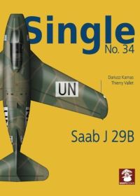 Book Cover for Saab J 29B by Dariusz Karnas