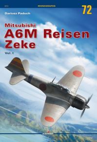 Book Cover for Mitsubishi A6M Reisen Zeke Vol. 1 by Dariusz Paduch