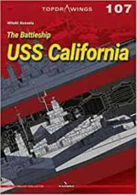 Book Cover for The Battleship USS California by Witold Koszela