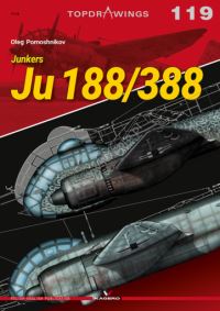 Book Cover for Junkers Ju 188/388 by Oleg Pomoshnikov