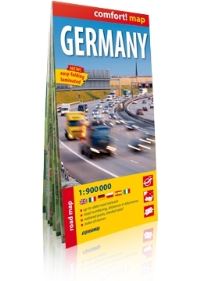 Book Cover for Comfort! Map Germany by ExpressMap