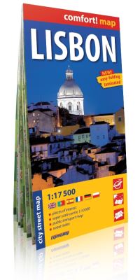 Book Cover for Comfort! Map Lisbon by ExpressMap