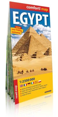 Book Cover for Comfort! Map Egypt by ExpressMap