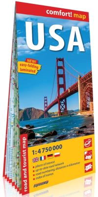 Book Cover for Comfort! Map USA by ExpressMap