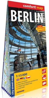 Book Cover for Comfort! Map Berlin by ExpressMap