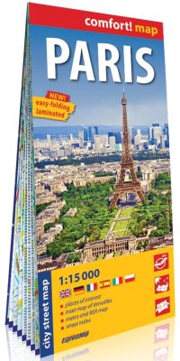 Book Cover for Comfort! Map Paris by ExpressMap