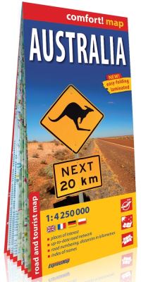 Book Cover for Comfort! Map Australia by ExpressMap