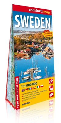 Book Cover for Comfort! Map Sweden by ExpressMap