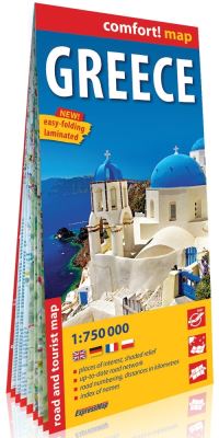 Book Cover for Comfort! Map Greece by ExpressMap