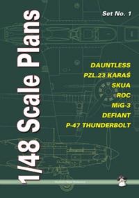 Book Cover for Dauntless, PZL.23 Karas, SKUA, ROC, MiG-3, Defiant, P-47 Thunderbolt by Adam JoÔnca