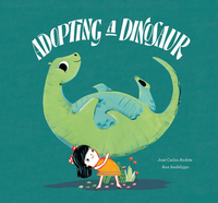 Book Cover for Adopting a Dinosaur by José Carlos Andrés