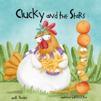 Book Cover for Clucky and the Stars by Mar Pavón