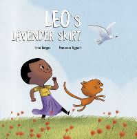 Book Cover for Leo's Lavender Skirt by Irma Borges