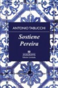 Book Cover for Sostiene Pereira by Antonio Tabucchi