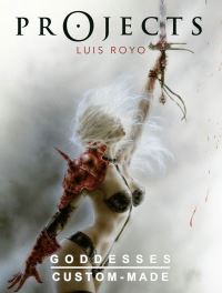 Book Cover for Projects Goddesses by Luis Royo