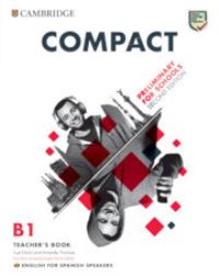 Book Cover for Compact Preliminary for Schools Teacher's Book English for Spanish Speakers by Sue Elliott, Amanda Thomas