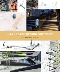 Book Cover for Landscape Design Sketches by Arne Sælen, Landskap Design