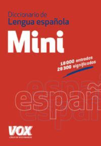 Book Cover for Diccionario Mini De La Lengua Espanola by Various authors