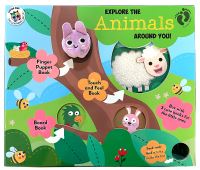 Book Cover for Explore the Animals Around You (Curious Baby) by Louise Buckens