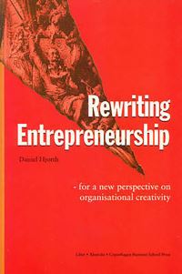 Book Cover for Rewriting Entrepreneurship by Daniel Hjorth