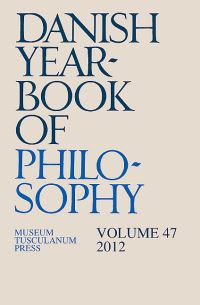 Book Cover for Danish Yearbook of Philosophy by Collin Finn