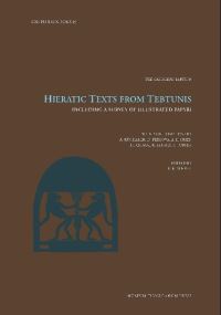 Book Cover for Hieratic Texts from Tebtunis by Andrea Kucharek