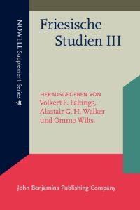 Book Cover for Friesische Studien III by Volkert F Faltings, Alastair Walker, Ommo Wilts