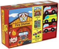 Book Cover for My Little Fire Station by Louise Buckens