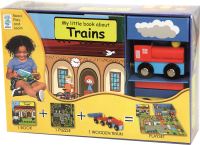 Book Cover for My Little Train Station by Louise Buckens