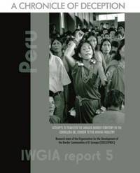 Book Cover for Peru: A Chronicle of Deception by Sylvia Fisher Carrasco
