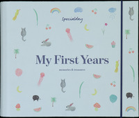 Book Cover for My First Years - Memories & Treasures by Mintstudio Copenhagen